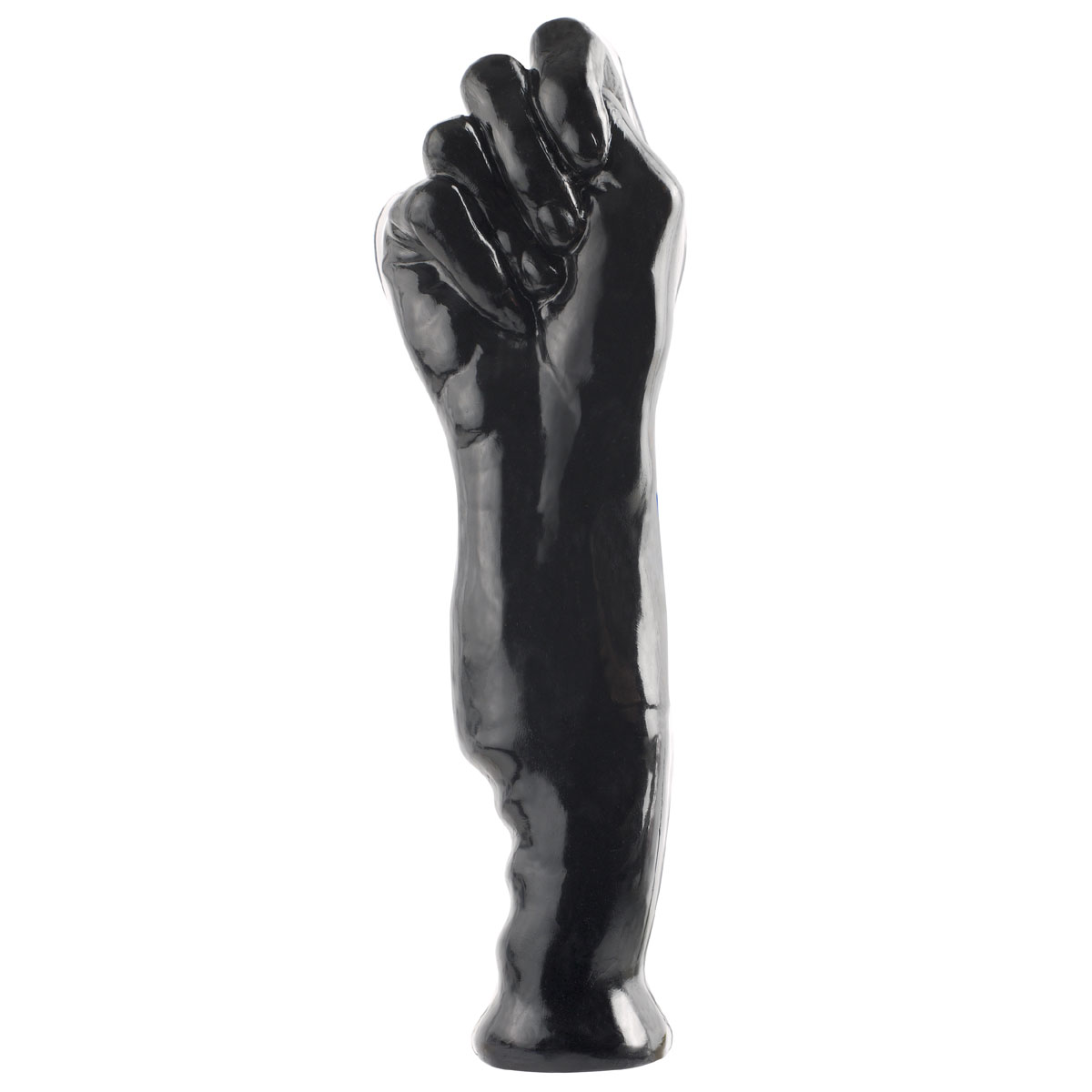 Черный фаллоимитатор-кулак Works Fist of Fury - 28 см.