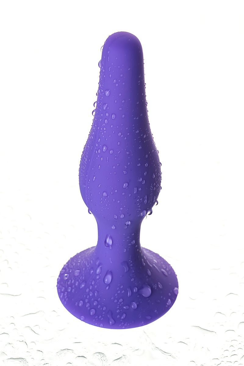 Фиолетовая анальная втулка Toyfa A-toys - 12,5 см.