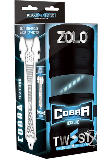 Мастурбатор Zolo Twist Cobra