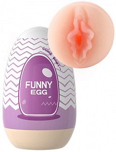 Мастурбатор-вагина Funny Egg в форме яйца